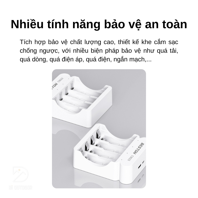 Sạc pin aa & aaa beston c9023 ni-mh 1. 2v 4 slot smart led Sạc pin aa & aaa beston c9023 ni-mh 1. 2v 4 slot smart led