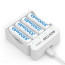 Sạc Pin AA & AAA Beston C9023 Ni-Mh 1.2V 4 Slot Smart LED - Ảnh 6