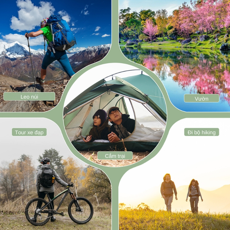 Lều dã ngoại 2 người cao cấp naturehike hillock6 cnk2300zp040 Lều dã ngoại 2 người cao cấp naturehike hillock6 cnk2300zp040