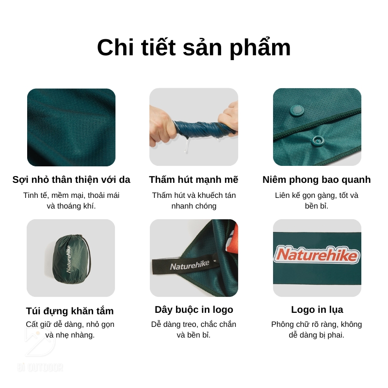 Khăn thể thao nhanh khô kháng khuẩn naturehike cnk2300ss011 Khăn thể thao nhanh khô kháng khuẩn naturehike cnk2300ss011