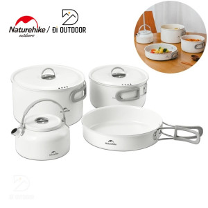 Bộ nồi tráng men cao cấp Naturehike CNK2450CF013