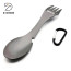Thìa Muỗng Nĩa EDC 5 in 1 Bằng Thép Không Gỉ