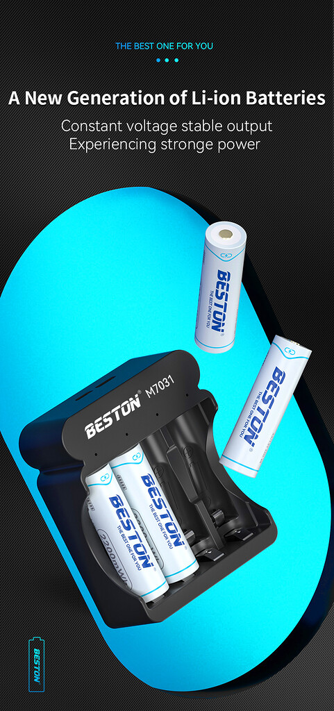 Sạc pin beston m7031 aa/aaa lithium 1. 5v 4 slot Sạc pin beston m7031 aa/aaa lithium 1. 5v 4 slot