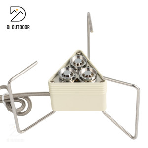 Bếp Ga Xếp Gọn 8000W 3 Chân Thép Không Gỉ