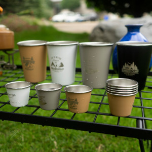 bộ cốc uống trà mini