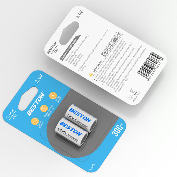 Pin sạc cr2 3v lithium li-on chuyên dụng cho máy ảnh - ảnh 2