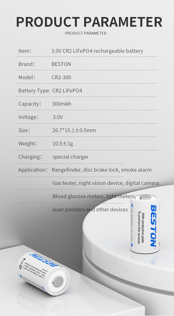 Pin sạc cr2 3v lithium li-on chuyên dụng cho máy ảnh Pin sạc cr2 3v lithium li-on chuyên dụng cho máy ảnh