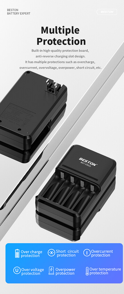 Sạc pin aa/aaa beston c9012 ni-mh 1. 2v 4 slot Sạc pin aa/aaa beston c9012 ni-mh 1. 2v 4 slot