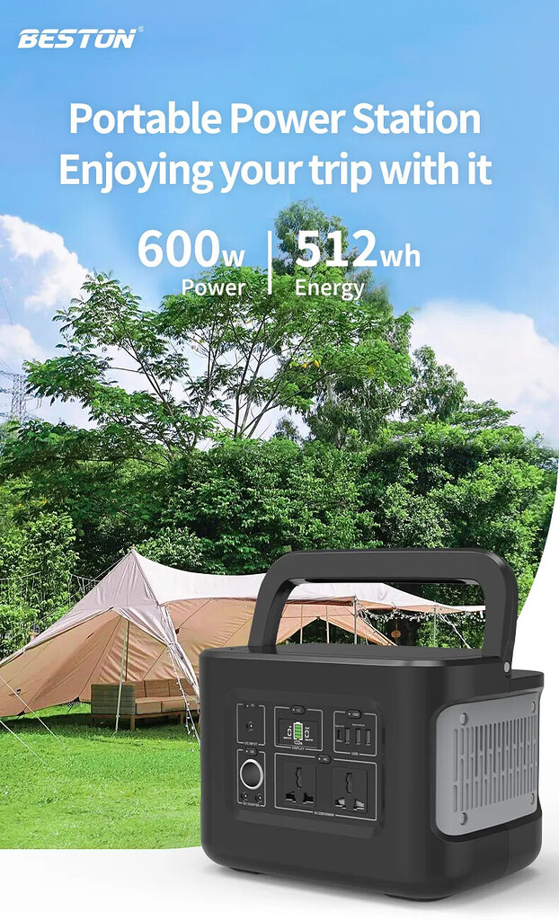 Trạm sạc dự phòng beston 600w lưu trữ tích điện 220v Trạm sạc dự phòng beston 600w lưu trữ tích điện 220v