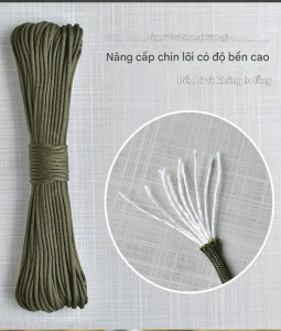Dây Paracord Sinh Tồn Chịu Tải 320kg 9 Lõi 31M - Ảnh 9