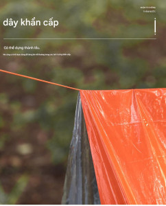Lều Khẩn Cấp Sinh Tồn - Cứu Sinh - Ảnh 7