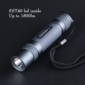 đèn pin siêu sáng convoy s2 plus 1800 lumen