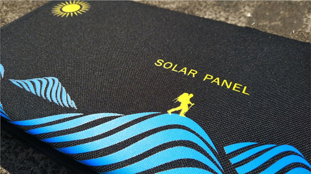 Tấm pin năng lượng mặt trời du lịch xếp gọn - solar panel