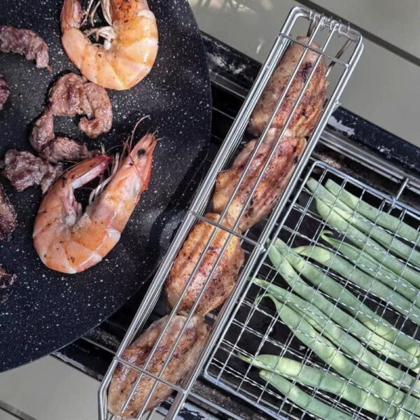 Vỉ nướng thịt, lồng nướng bbq - ảnh 5