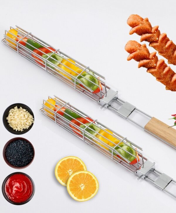 Vỉ nướng thịt, lồng nướng bbq - ảnh 2