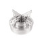 bếp cồn mini cắm trại lắp giá đỡ chéo, bếp cồn đun nước nhanh gọn