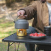 Bếp cồn mini cắm trại gọn nhẹ dùng cho picnic