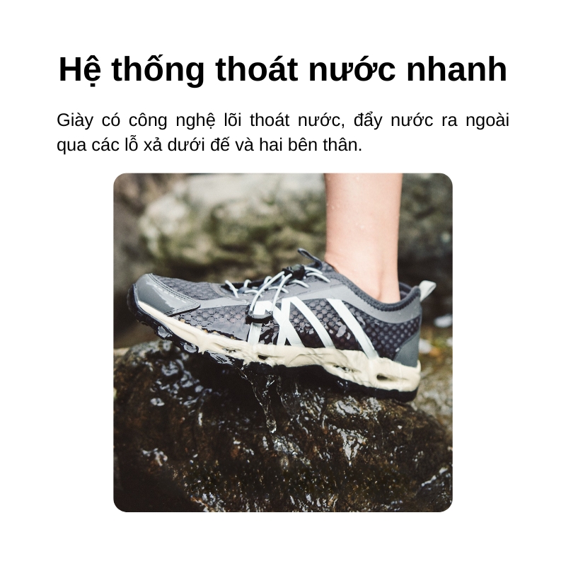 Giày lội nước nhanh khô naturehike cyy2421fs020 Giày lội nước nhanh khô naturehike cyy2421fs020