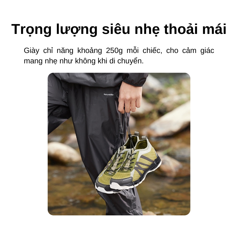 Giày lội nước nhanh khô naturehike cyy2421fs020 Giày lội nước nhanh khô naturehike cyy2421fs020