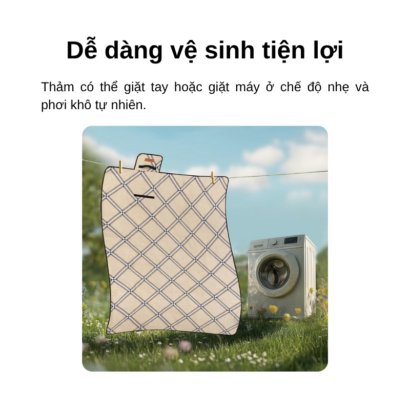 Thảm dã ngoại pinic black dog cbd2550ws013 Thảm dã ngoại pinic black dog cbd2550ws013