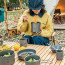 Naturehike TJP010 titanium pan NH18T010-A nhìn từ mặt chảo