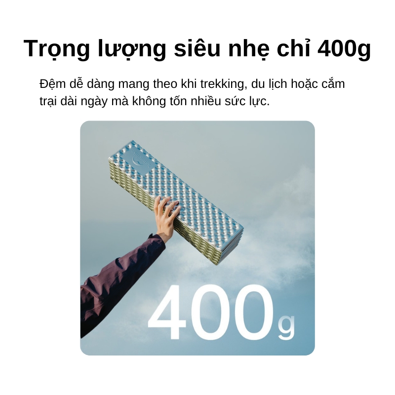 Đệm cách nhiệt naturehike cnk2450ws044 ixpe gấp gọn Đệm cách nhiệt naturehike cnk2450ws044 ixpe gấp gọn