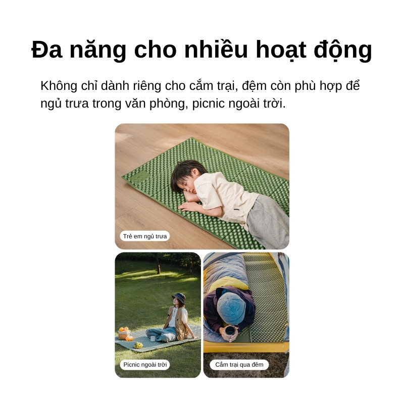 Đệm cách nhiệt naturehike cnk2450ws044 ixpe gấp gọn Đệm cách nhiệt naturehike cnk2450ws044 ixpe gấp gọn