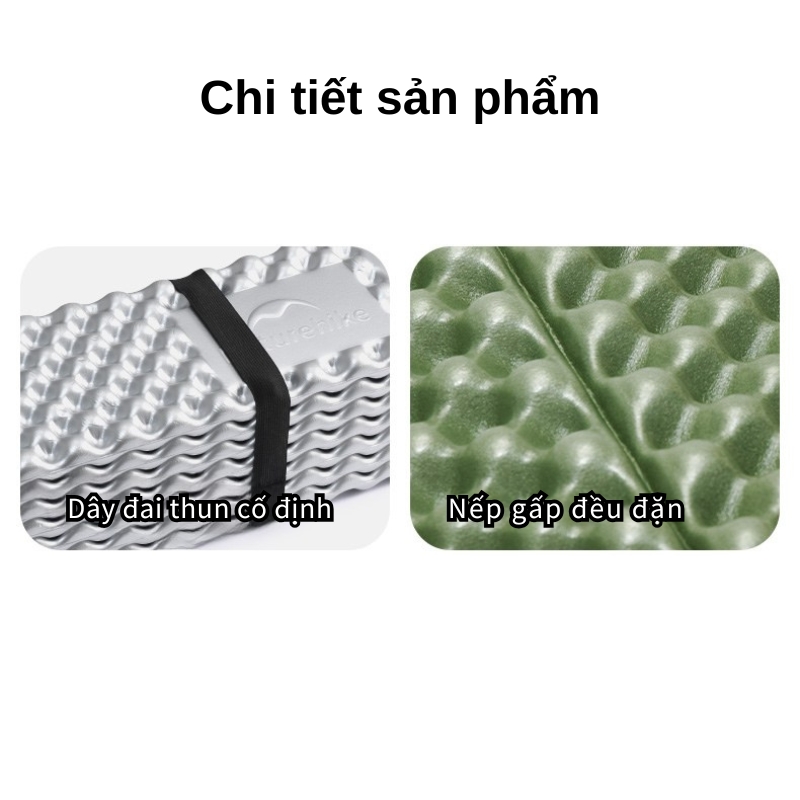 Đệm cách nhiệt naturehike cnk2450ws044 ixpe gấp gọn Đệm cách nhiệt naturehike cnk2450ws044 ixpe gấp gọn