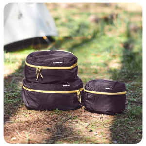 Bộ túi đựng đồ chống nước Naturehike kiểu packing cube du lịch tiện lợi
