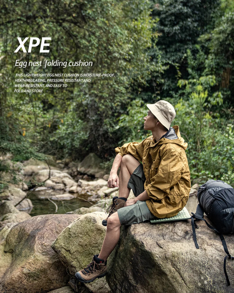 Đệm ngồi xếp gọn naturehike nh20pj025 Tấm lót picnic naturehike nh20pj025 bề mặt kháng nước dễ vệ sinh