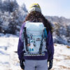 Ngăn đựng bình nước bên hông của balo hiking Naturehike
