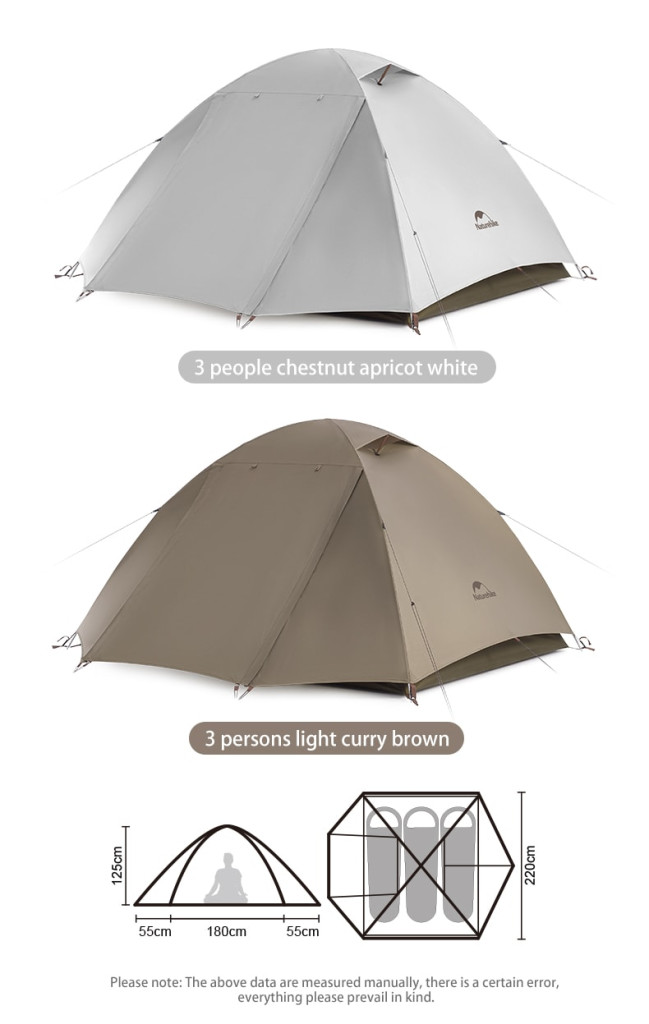 Lều 3 người naturehike ultralight cnk2300zp024 Lều 3 người naturehike ultralight cnk2300zp024