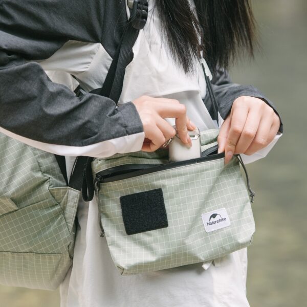 Túi đeo chéo naturehike nh20bb204 3l siêu nhẹ - ảnh 2
