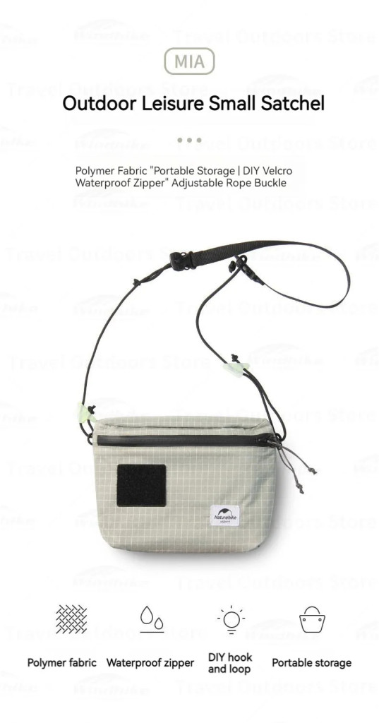 Túi đeo chéo naturehike nh20bb204 3l siêu nhẹ Túi đeo chéo naturehike nh20bb204 3l siêu nhẹ
