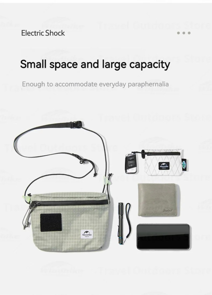 Túi đeo chéo naturehike nh20bb204 3l siêu nhẹ Túi đeo chéo naturehike nh20bb204 3l siêu nhẹ