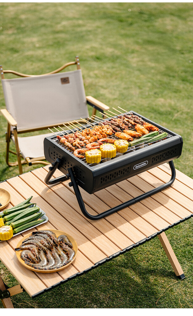 Bếp nướng bbq dã ngoại để bàn misty naturehike cnk2650cf011 gấp gọn tiện lợi Bếp nướng bbq dã ngoại để bàn misty naturehike cnk2650cf011 gấp gọn tiện lợi