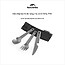 Bộ 3 món: Thìa, Dĩa, Dao Titanium Naturehike CNH22CJ017 siêu nhẹ