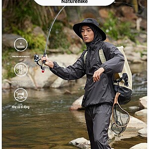 Bộ quần áo chống nước đi mưa Natrehike CYY2421JA013