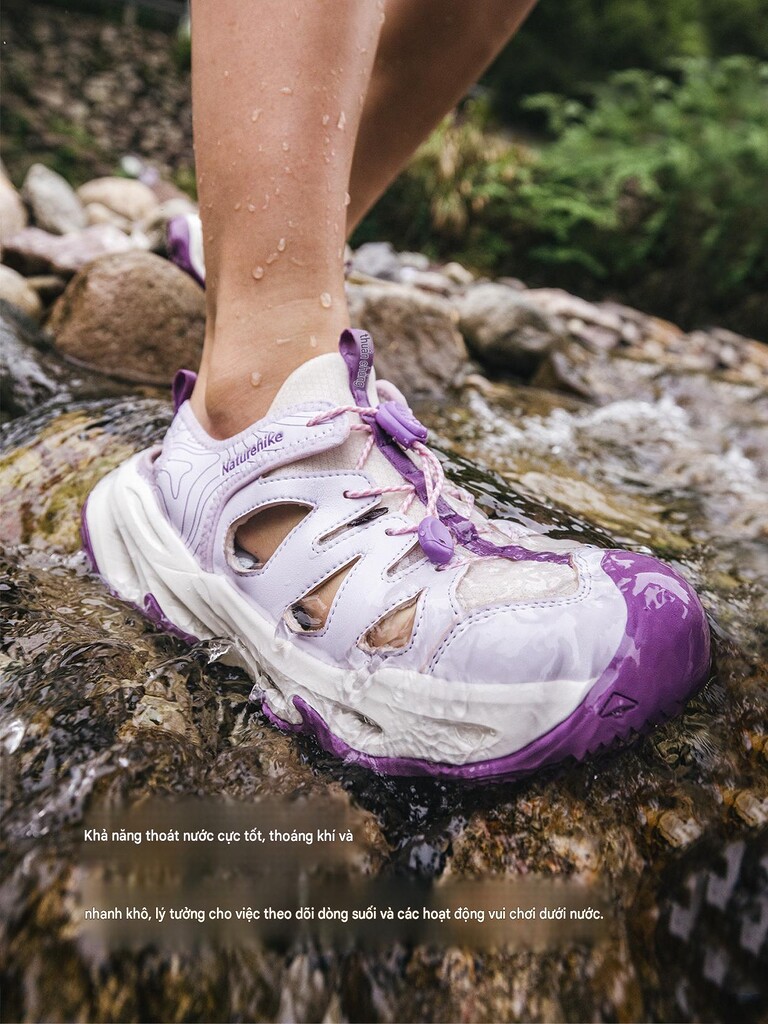Giày lội suối dã ngoại naturehike cnk2620fs010 nhanh khô chống trơn trượt
