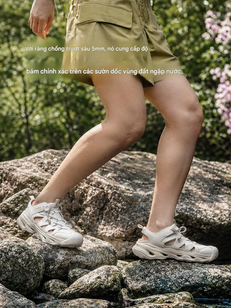 Giày lội suối dã ngoại naturehike cnk2620fs010 nhanh khô chống trơn trượt