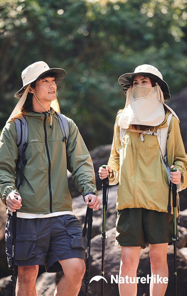 Mũ chống nắng đa năng naturehike cyy2521fs014 che kín mặt gáy phủ vinyl