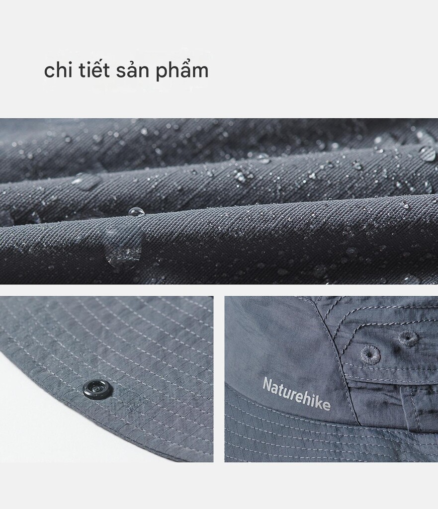 Mũ dã ngoại chống nắng naturehike cnk2610fs010 upf100+ chống thấm nước