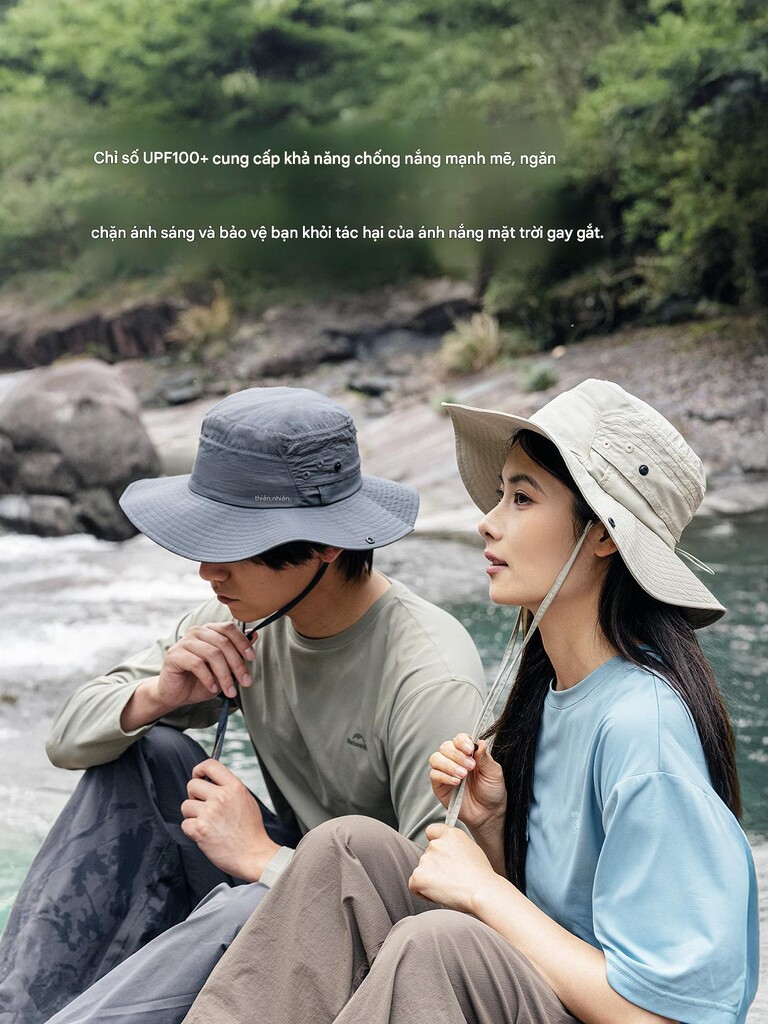 Mũ dã ngoại chống nắng naturehike cnk2610fs010 upf100+ chống thấm nước