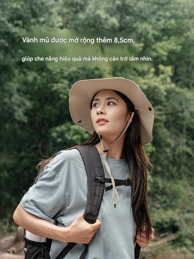 Mũ dã ngoại chống nắng naturehike cnk2610fs010 upf100+ chống thấm nước