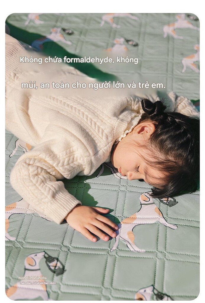 Không chứa chất gây hại cho sức khỏe con người