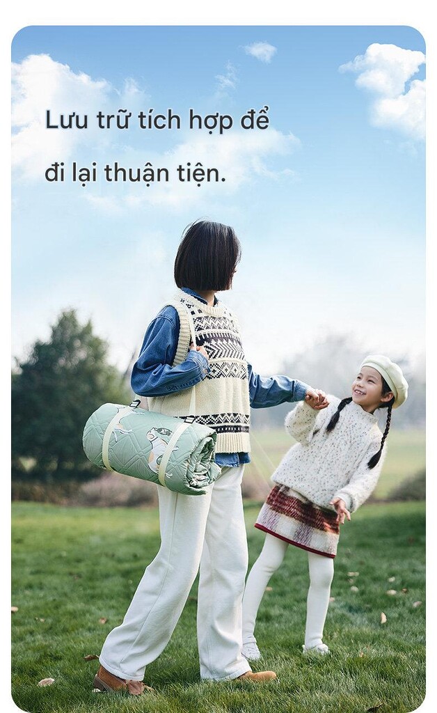 Thảm dã ngoại naturehike cnk2350ws010 cách nhiệt chống thấm gấp gọn