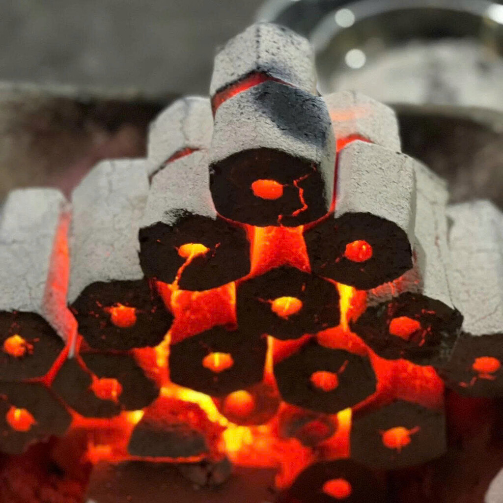 Than nướng gáo dừa sạch không khói
