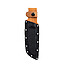 Cận cảnh chi tiết bo viền shadowbox quanh cán G10 của dao Leatherman Pioneer