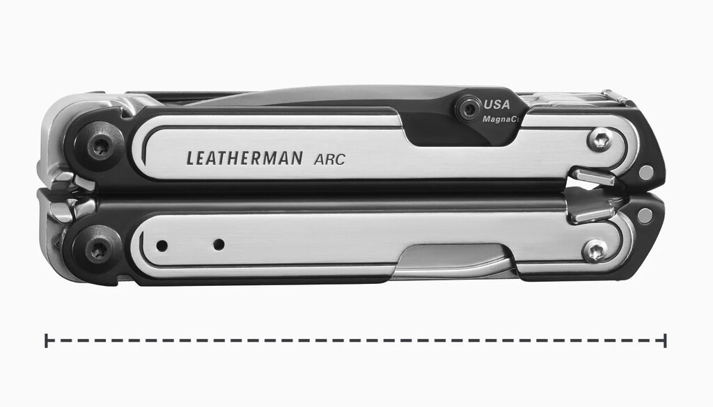 Kìm đa năng leatherman arc – thép magnacut Kìm mũi nhọn leatherman arc mở bằng công nghệ nam châm free