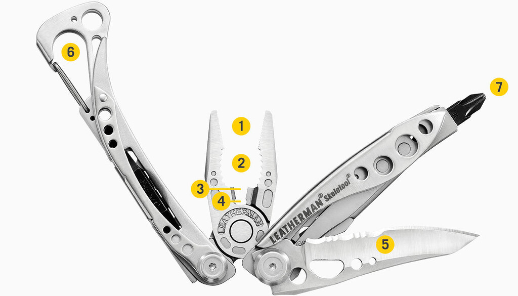 Kìm đa năng leatherman skeletool - multi-tool (7 in 1)